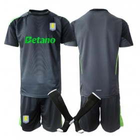Baby Fußballbekleidung Aston Villa Torwart Heimtrikot 2025-26 Kurzarm (+ kurze hosen)